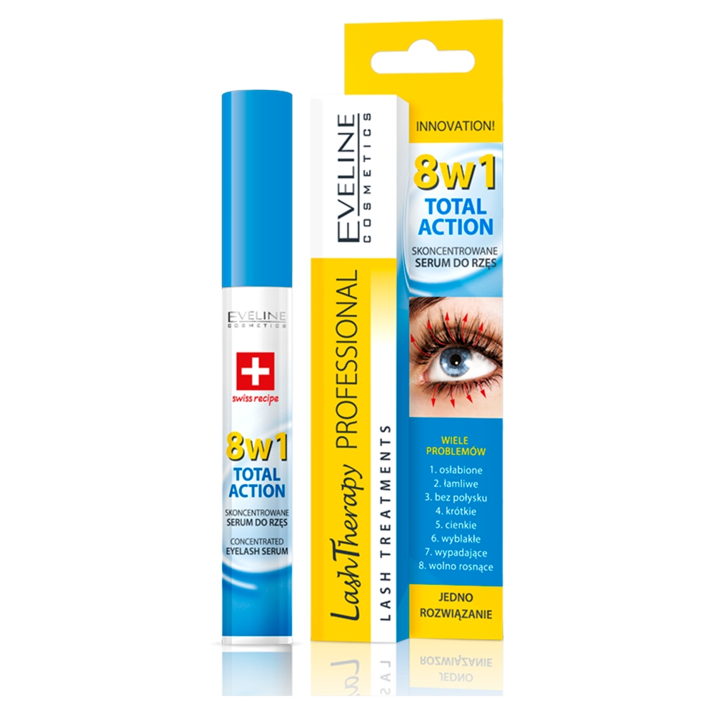 Lash Therapy Professional 8w1 Total Action Koncentrované Sérum Na řAsy 10 ml