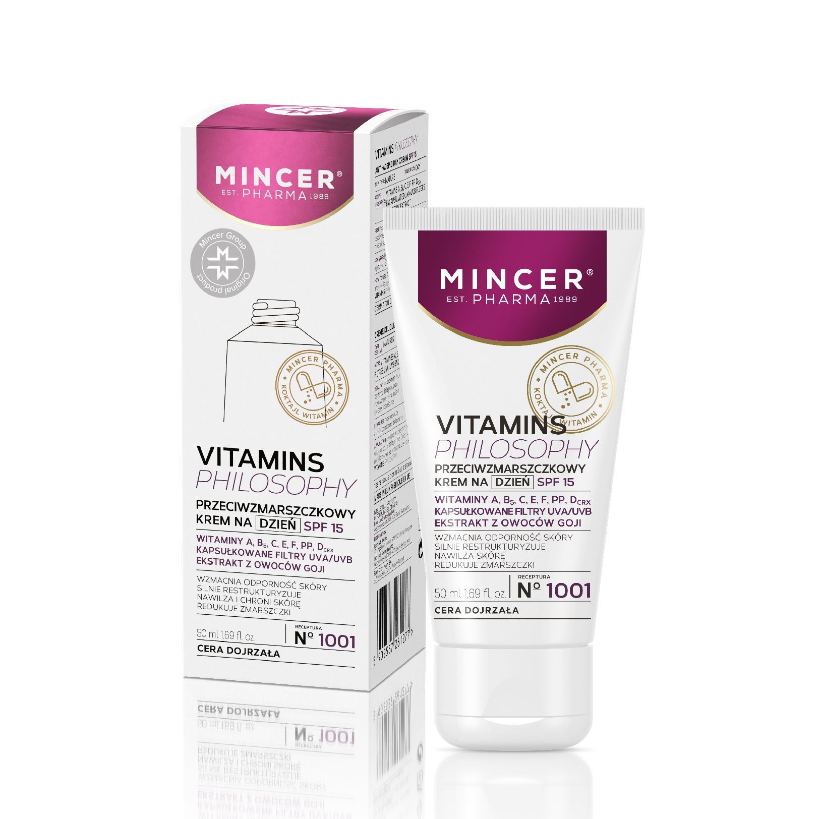 Vitamíny Philosophy Denní krém Proti Vráskam SPF15 č. 1001 50ml