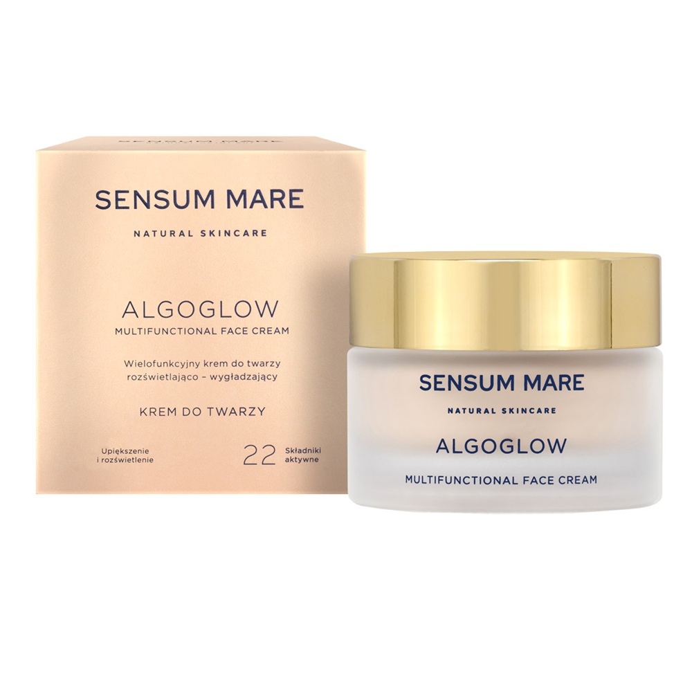 Algoglow Multifunkční Zesvětlující A Vyhlazující Krém Na Obličej 50 ml