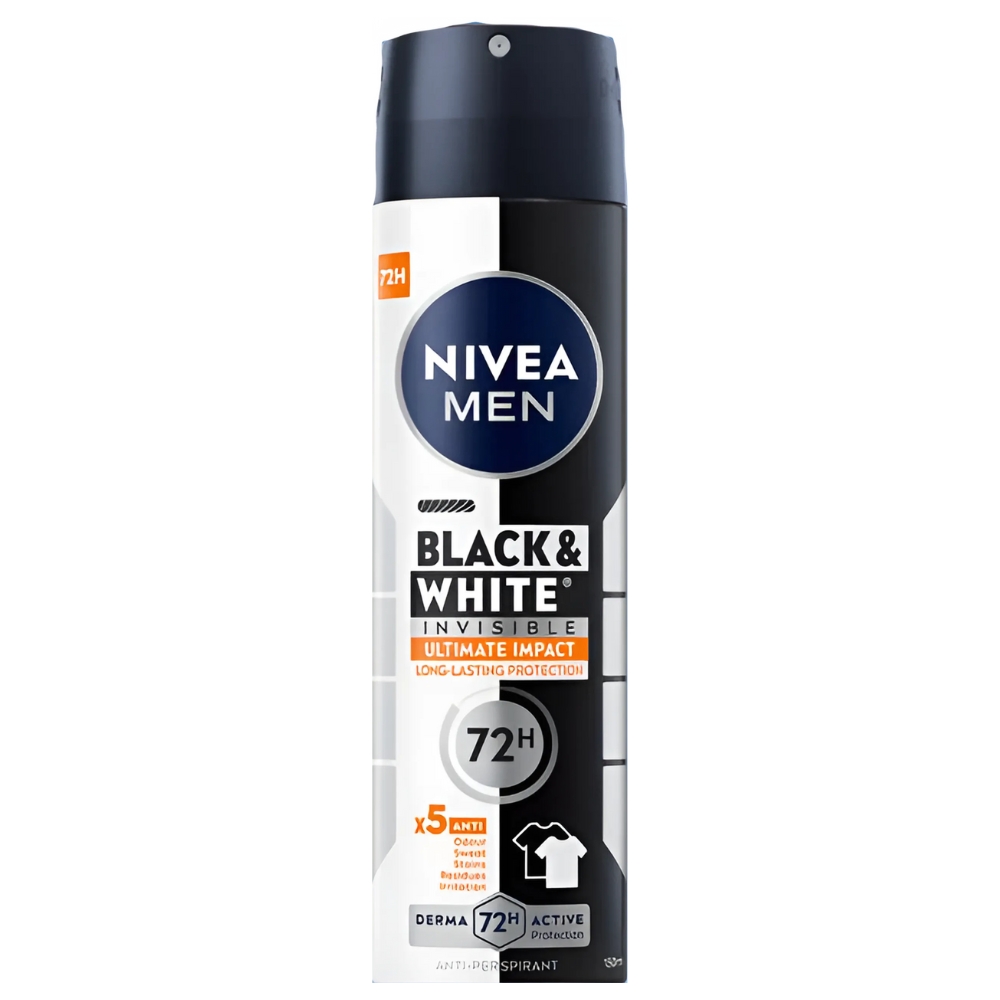 Pánsky Antiperspirant Black&White Invisible Ultimate Impact 150 ml