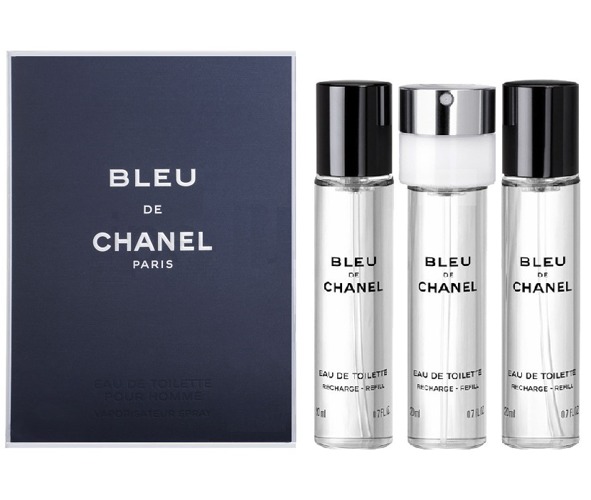 Bleu De Chanel Pour Homme Zestaw Toaletní Voda Spray + Wkłady