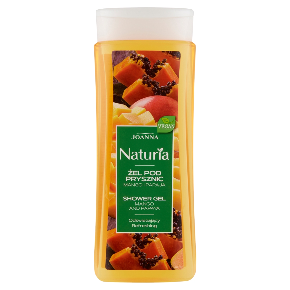 Naturia Osviežujúci Sprchový Gél Mango A Papája 300 Ml