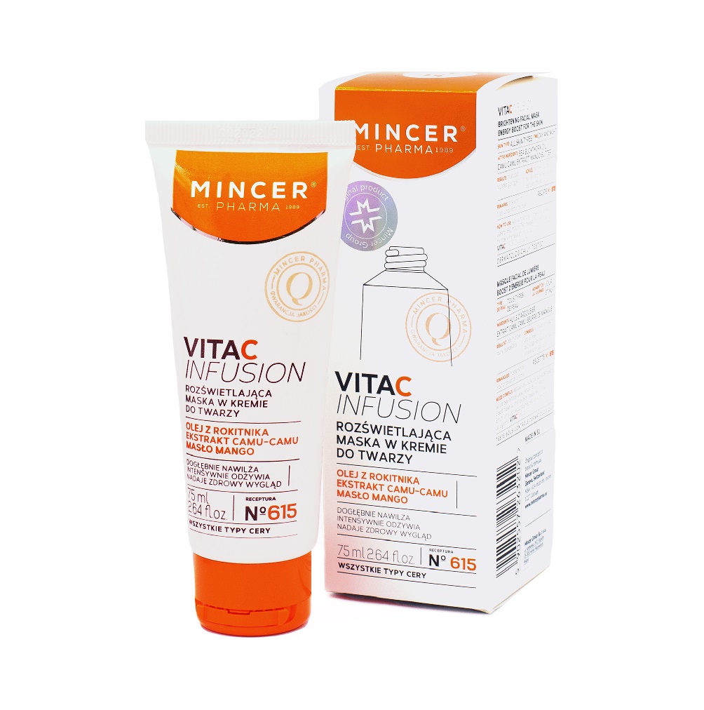 _Vita C Infusion No.615 Rozjasňující Krémová Maska Na Obličej 75 ml