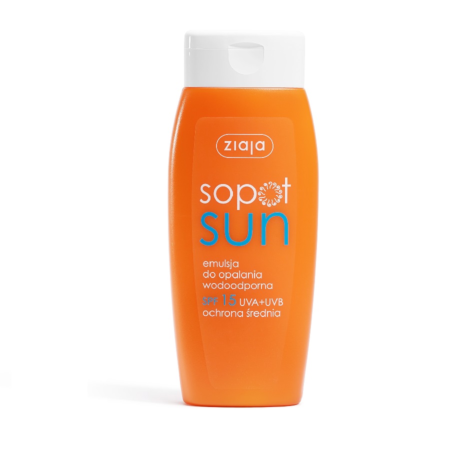 Sopot Opalovací Emulze Voděodolná SPF20 7