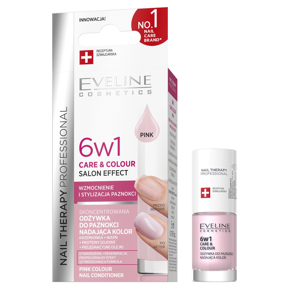 Therapy Professional Koncentrovaný Kondicionér Na Barvu Nehtů 6v1 Pink