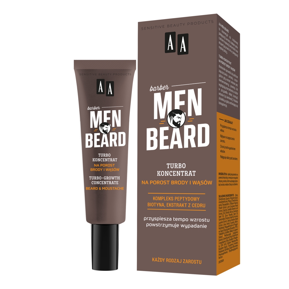 Men Beard Turbo Koncentrát Pro Růst Vousů A Kníru 30 ml