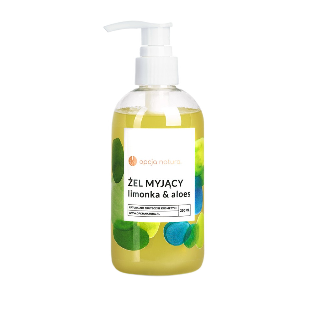 ŻEle I Balsamy Pod Prysznic Prací Gél S Limetkou A Aloe 250 Ml