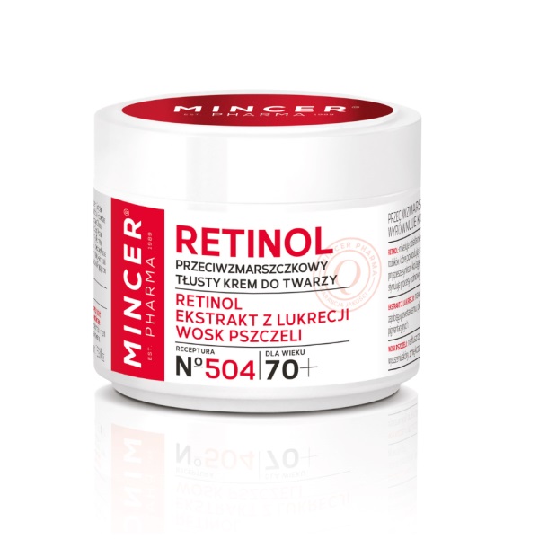 Retinol 70+ Krém Proti Vráskám Na Mastný Obličej č. 504 50 ml