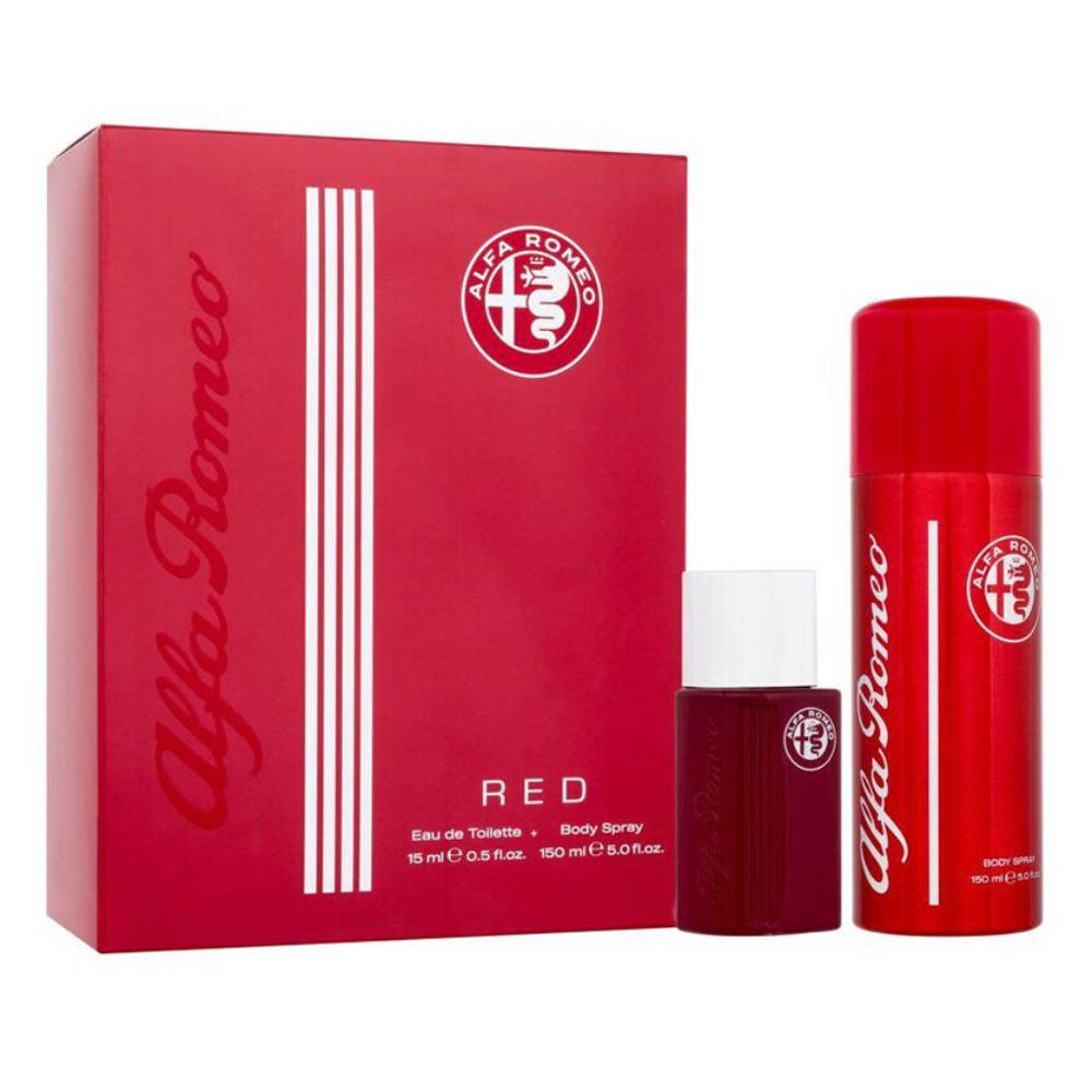 Red Set: Ve Spreji + Parfémovaný Tělový Sprej , Unisexové Parfémy