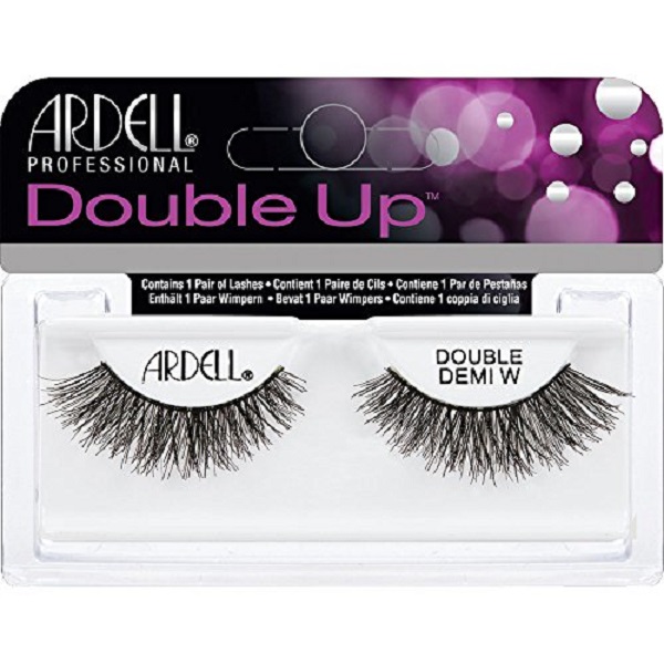 Double Up Double Demi 1 Pár Umělých řAs Black