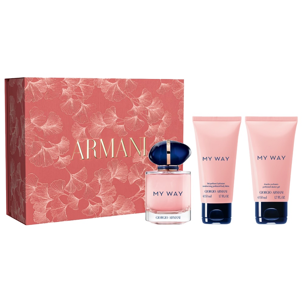 My Way Pour Femme Ve Spreji Set My Way + Tělové Mléko + Sprchový Gel