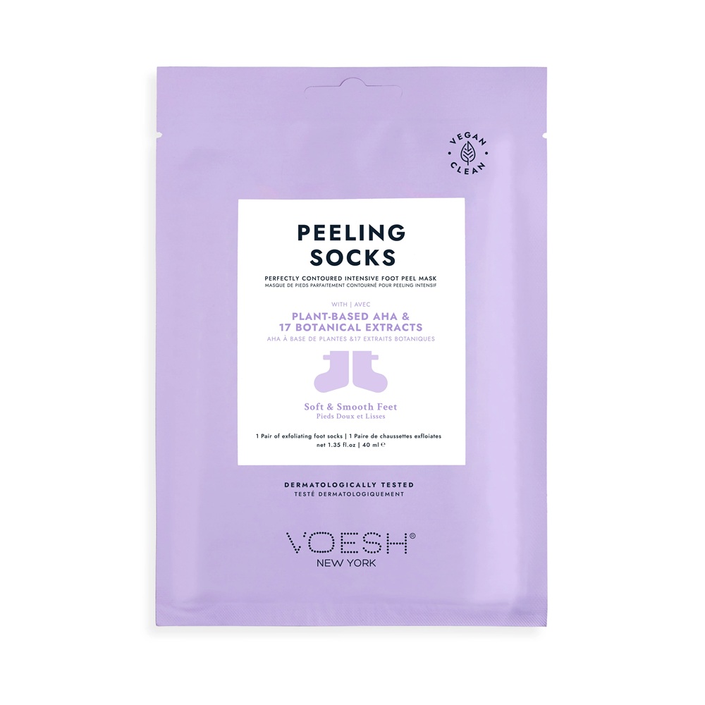 Peeling Socks Exfoliační Ponožky S Levandulovým Extraktem 1 Pár