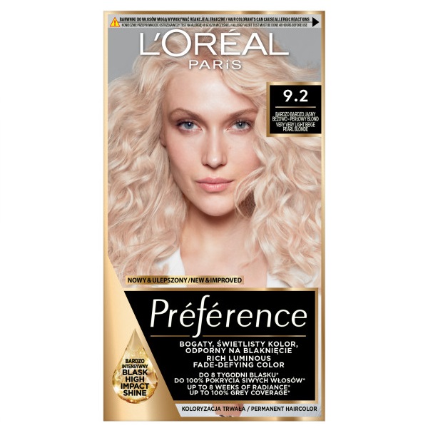 Barva Na Vlasy Preference 92 Varšava