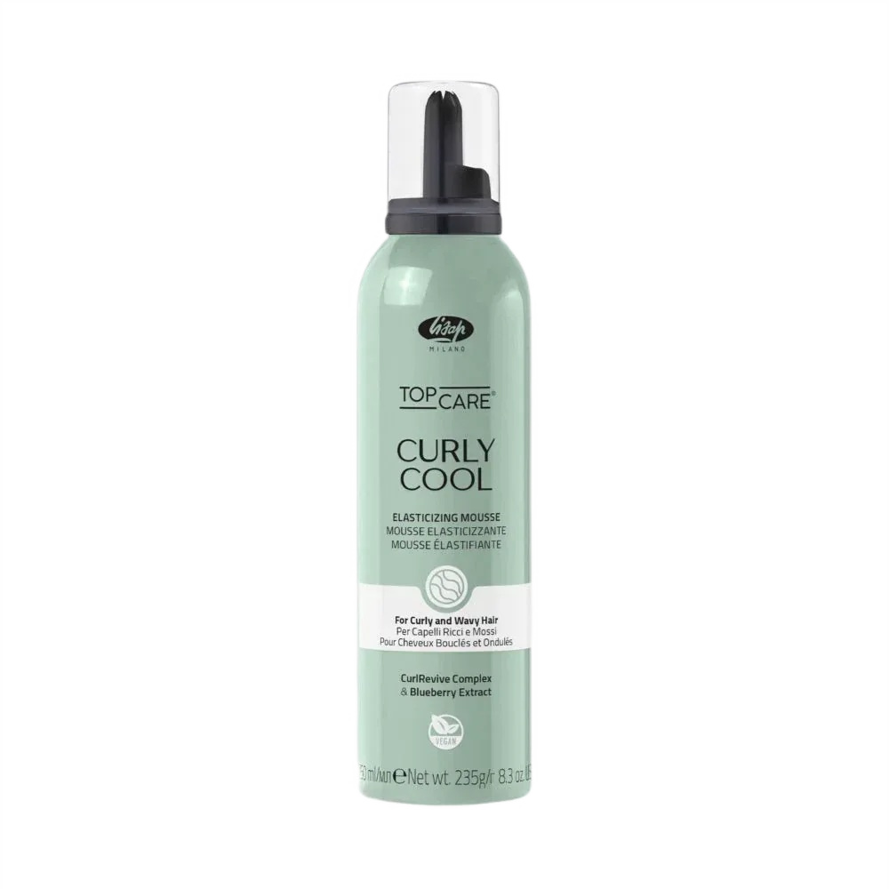 Top Care Curly Cool Pěnový Přípravek Pro Zvýraznění Vlnitosti Kudrnatých Vlasů