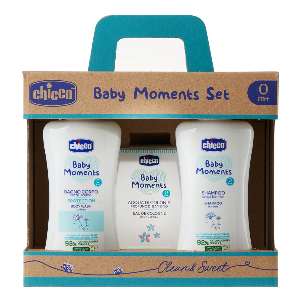 Sada Baby Moments Mléko Do Koupele + šAmpon +