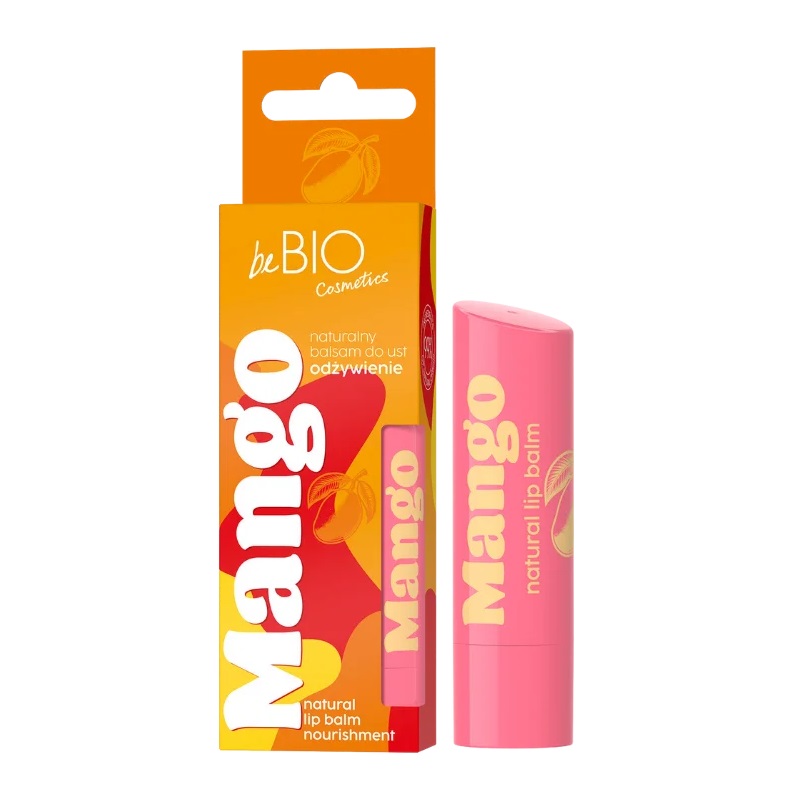 Natural Lip Balm Přírodní Vyživující Balzám Na Rty Mango