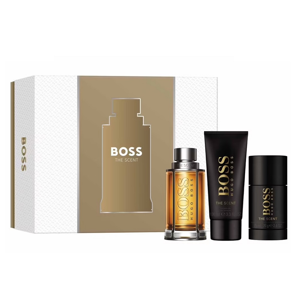 Boss The Scent For Man Sada Ve Spreji + Sprchový Gel + Deodorant