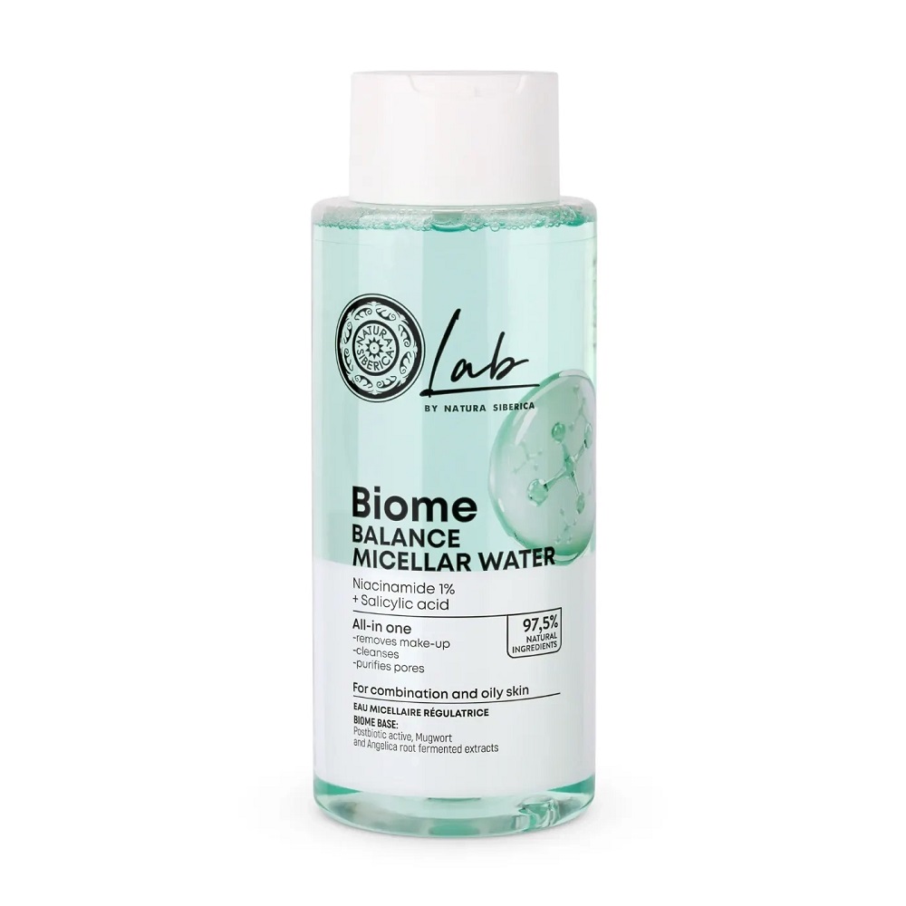 Lab Biome Balance Lab Biome Micelární voda Pre Mastnú A Zmiešanú Pleť 400 Ml