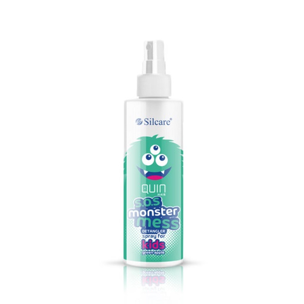 Quin Hair S.O.S. Monster Mess Detangler Sprej Na Rozčesávanie Vlasov Pro děti 200 Ml